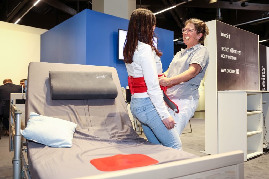 Im Mittelpunkt stehen Lösungen für die stationäre und ambulante Pflege Foto: Deutsche Messe