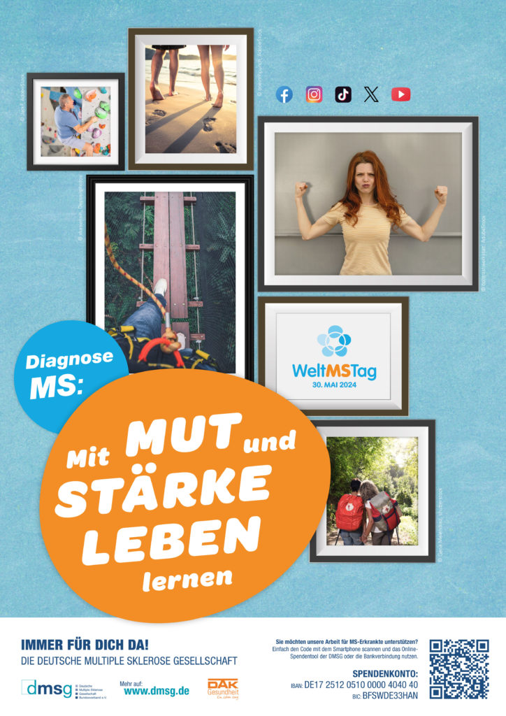 Das Motto des diesjährigen Welt-MS-Tages wurde in einem bundesweiten Wettbewerb ermittelt.<br>Foto: DJD/DMSG<br>